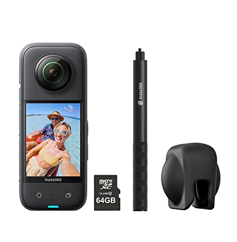 Insta360 X3 360 Degree Action Camera PREMIUM Kit includes Invisible ...