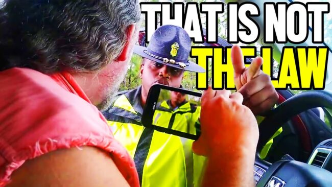 Cops Get Challenged By Informed Citizen After Questionable Stop