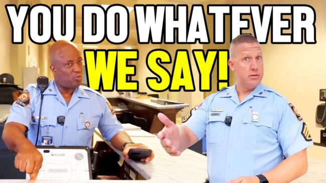 These Cops LOSE IT Over A Simple Question