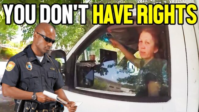 This Cop Doesn’t Understand Basic Civilian Rights