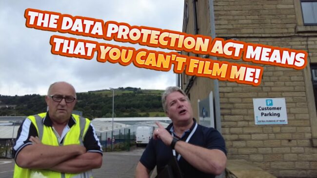 Audit The data protection act means that you can’t film me #audit #audits #auditing #drone