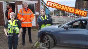 "I'm a traffic officer" - Amey Depot Highways England #droneaudit #audit #drone