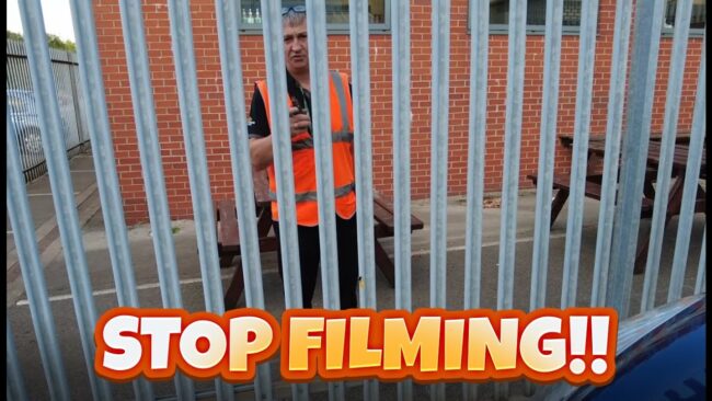 Morrisons if you're filming turn it off because I don’t want to be filmed #auditing #audits #drone