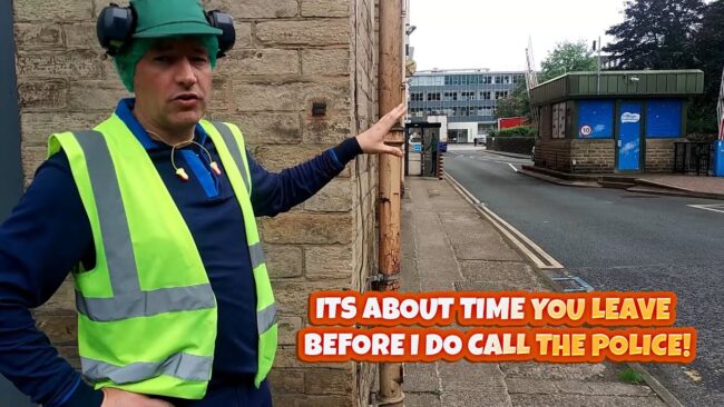 Nestlé Chocolate Factory Audit - Its about time you leave before I do call the police