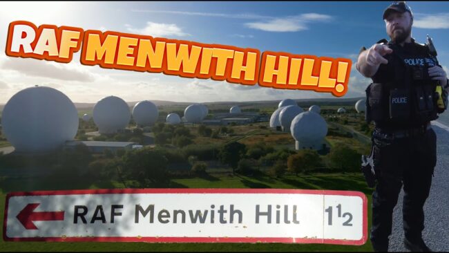RAF Base This is a protected site, to trespass on it is criminal trespass – Audit #audit  #drone