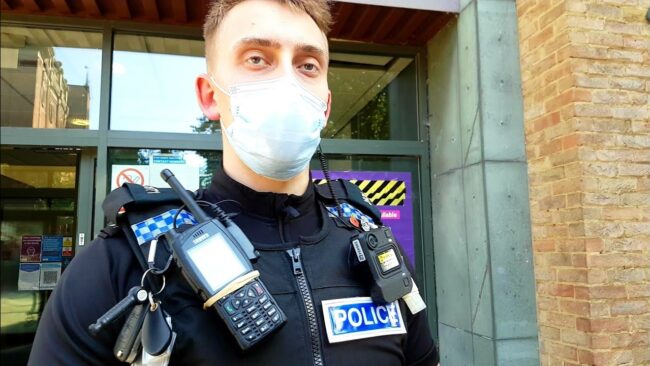 5 Officers Attend Madness At Council Building