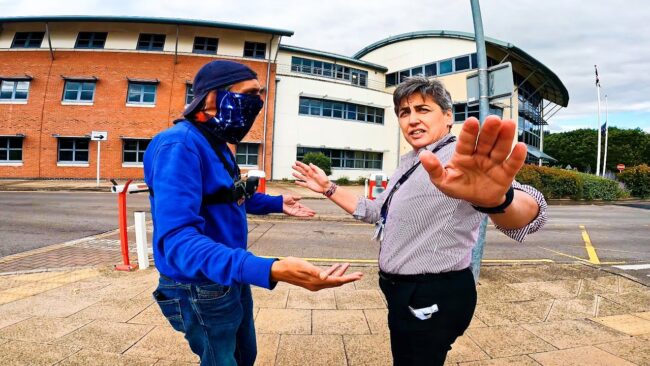 I'm Detaining You For A Search