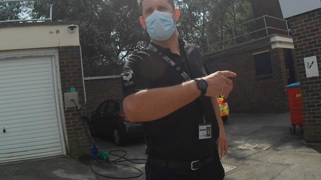 Police Sergeant Makes Up For Rude WPC