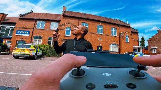 Why Are You Flying A Drone Over The Police Station 🪁👮‍♂️